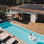 Villa Dream Landes Piscine Temperee-Jacuzzi-5 Suites Parentales