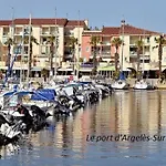 Appartement T2 Avec Piscine, Loggia, Parking Prive - 800M Plage, Argeles-Sur-Mer - Fr-1-225-209