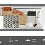 L'Abri Du Marin - Studio - Proche Plage, Parking, Wifi