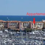 Belle Vue, T2 Mezzanine Renove 2023, Vue Port, 50 M De La Plage De La Conque