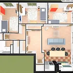 Standing, 3 Chambres, Clim Et Garage Priv Proche Panier Et Terrasses Port