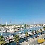 Gruissan Appartement Calme, Vue Sur Port De Plaisance -Clim, Empl.Parking