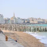 Lostra 2 - Appartement Avec Mezzanine, Front De Mer A Cancale Sur Le Port De La Houle