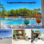 Happymobilhome Argeles-Sur-Mer -Plage A 500M- Camping 4 Etoiles Del Mar