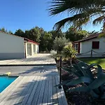 Le Chai De L'Ocean - Villa Soulacaise Plage A 100M Piscine Jardin 1400M2