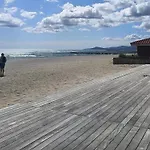 Saint-Cyprien Plage, Charmant Studio Meuble Vue Mer