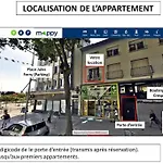 T2 Centre-Ville Avec Balcon, 1 Chambre, 1 A 4 Pers, Parking Gratuit, Climatisation
