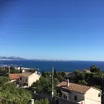 Maison Entierement Climatisee Vue D'Exception Mer Et Rade De Marseille Avec Piscine 8 Personnes