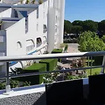 Studio Renove, Proche Plage Couchant, 4 Pers, Clim, Parking Prive Et Wifi Privatif