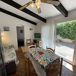 Charmant Pavillon T2 Cabine, 6 Couchages, Cour Privee, Piscine, Parking, Proche Plage - St Cyprien - Fr-1-106-34