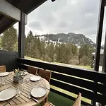 Studio + Alcove 4 Couchages, Balcon, Parking, Skis - Proche Rochebrune, Megeve - Fr-1-597-168