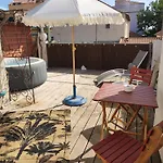 Chambre Cabane De Charme, Terrasse Et Spa Prive