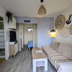 Marseillan-Plage - Studio Climatise Avec Coin Nuit Separe - Terrasse & Parking Prive