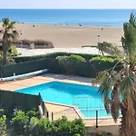 Canet-En-Roussillon - T3 Moderne & Cosy - 6 Pers - Clim, Garage - Piscine - Fr-1-794-116