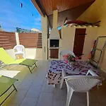 Charmante Maison 2 Pieces Cabine, Terrasse, Bbq, Parking Prive, Proche Plage - Marseillan - Fr-1-326-562