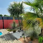 Studio Independant Chez L'Habitant Avec Piscine Et Cuisine Exterieures