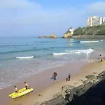 Biarritz Cote Des Basques Vue Sur Mer