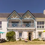 Appartement Face A La Plage Avec Cour Commune, Bbq Et Wifi A Piriac-Sur-Mer - Fr-1-306-1188