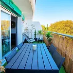 T2 - Terrasse - 3 Min A Pieds Des Plages- Parking Privee - Clim - Wifi - 4 Pax