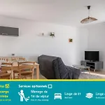 Appartement Avec Balcon A 1Km De La Mer!