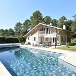 Cigalon - Hossegor - Villa Landaise Avec Superbe Jardin Et Piscine Chauffee