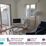 150M De La Plage, Vue Mer, Maison Pour 6
