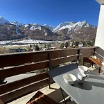 Studio Cabine 4 Pers. A Monetier-Les-Bains, Parking, Balcon Avec Vue Montagne - Fr-1-330F-242