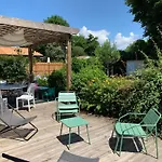 Maison Bassin D'Arcachon Avec Beau Jardin Arbore