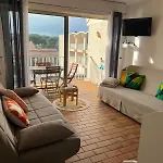 Elegant Studio Au Calme 2Mn Mer Wifi Clim Terrasse Parking