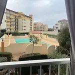 Appartement T2 Cabine, Piscine, Parking, Pres Plage Cap D'Agde - Fr-1-749-76