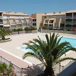 T2 Rdc Avec Terrasse, Piscine & Parking - Proche Vieux Village De Gruissan - Fr-1-796-20
