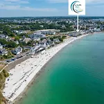 Le Souffle Marin Concarneau - Vue Mer Panoramique Direct Sur La Plage Des Sables Blancs Fibre Parking Prive Secure Panoramic See View Direct On Beach