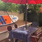 Appartement Face A La Plage Terrasse-Garage-Wifi-Draps Et Serviettes