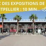 Studio Cabine Azur ,5 Min Mer -5 Min Arena - Clim - Parking Gratuit Privee - 4 Personnes
