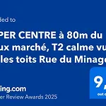 Hyper Centre A 80M Du Vieux Marche, T2 Calme Vue Sur Les Toits Rue Du Minage