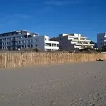 As14629 - P2 Mezzanine Avec Vue Mer Laterale, Dans Une Residence Sur Plage Avec Parking Prive