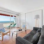 As18069 - P3 Vue Mer Exceptionnelle , Sur La Plage A 2 Pas Du Centre Ville