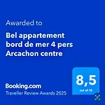 Bel Appartement Bord De Mer 4 Pers Arcachon Centre