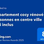 Appartement Cosy Renove 4 Personnes En Centre Ville Wifi Inclus