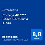 Cottage 40 **** Beach Golf Surf A Pieds