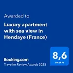 Luxury Apartment With Sea View In Hendaye