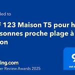 Ref 123 Maison T5 Pour Huit Personnes Proche Plage A Arzon
