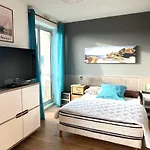 Studio 2 Personnes Vue Sur Mer Au Port De Ploumanac'H Perros-Guirec - Ref 877