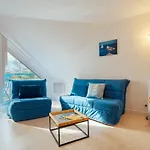 Studio Cosy A Carnac, Proche Plages, Avec Balcon, Parking, Et Equipements Modernes Pour 3 Personnes - Fr-1-477-45