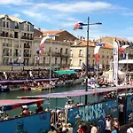 Studio Pour 2 Avec Ascenseur Et Wifi, Proche De La Gare A Sete - Fr-1-338-602