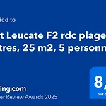 Port Leucate F2 Rdc Plage 10 Metres, 25 M2, 5 Personnes
