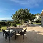 Villa La Ventiliere Pour 12 Personnes Avec Piscine Chauffee, Terrain De Tennis, De Petanque Et Vue Mer