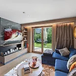 Appartement De Charme Avec Jardin Privatif, Piscine Et Spa A Megeve - Fr-1-569-118
