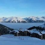 Bel Appartement Calme, Renove, Balcon, 3 Chambres, Wifi, Plagne Villages - Fr-1-455-53