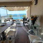 Duplex Avec Double Terrasse 1Ere Ligne De Mer, Wifi Et Climatisation